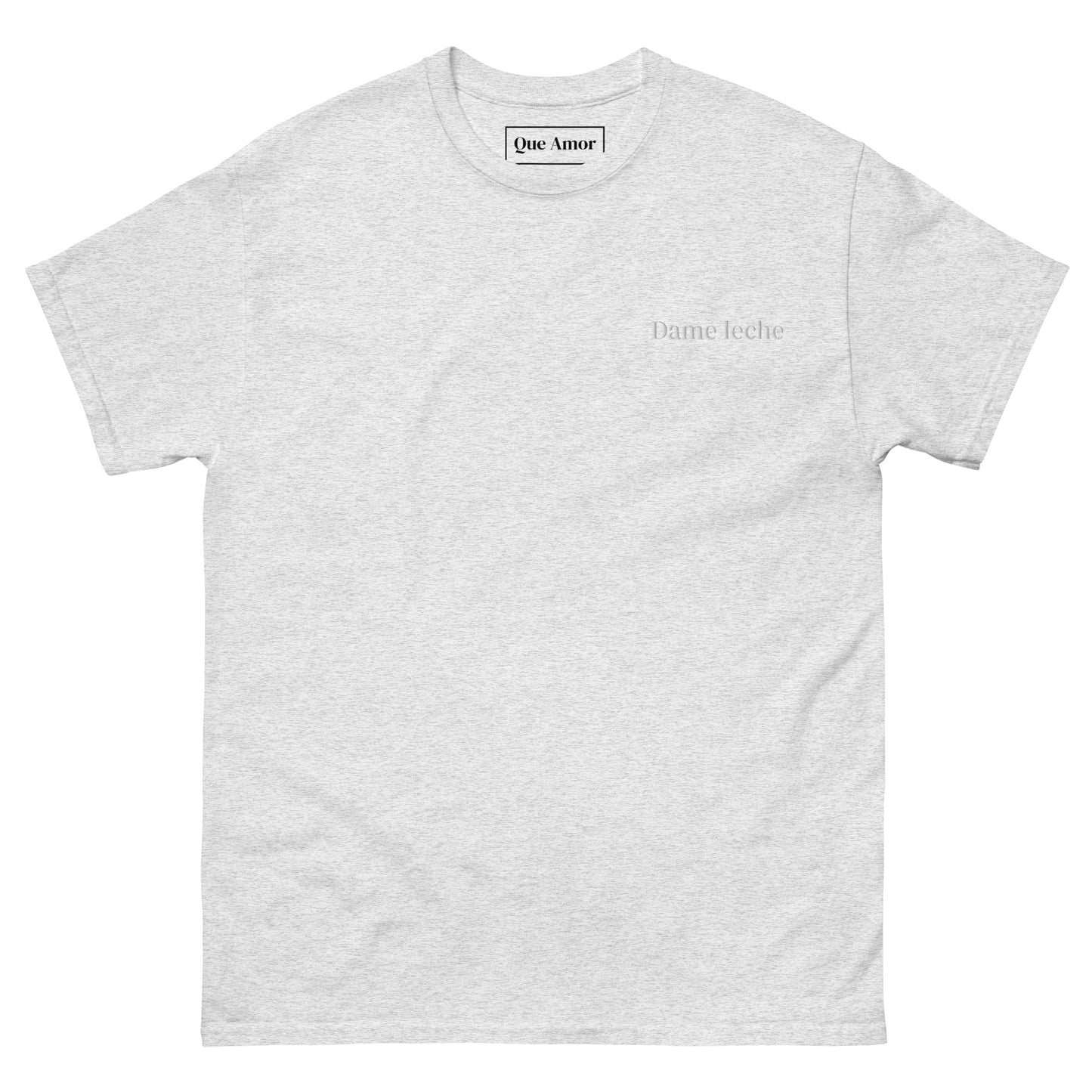 'Dame leche' - Men's classic tee | Que Amor