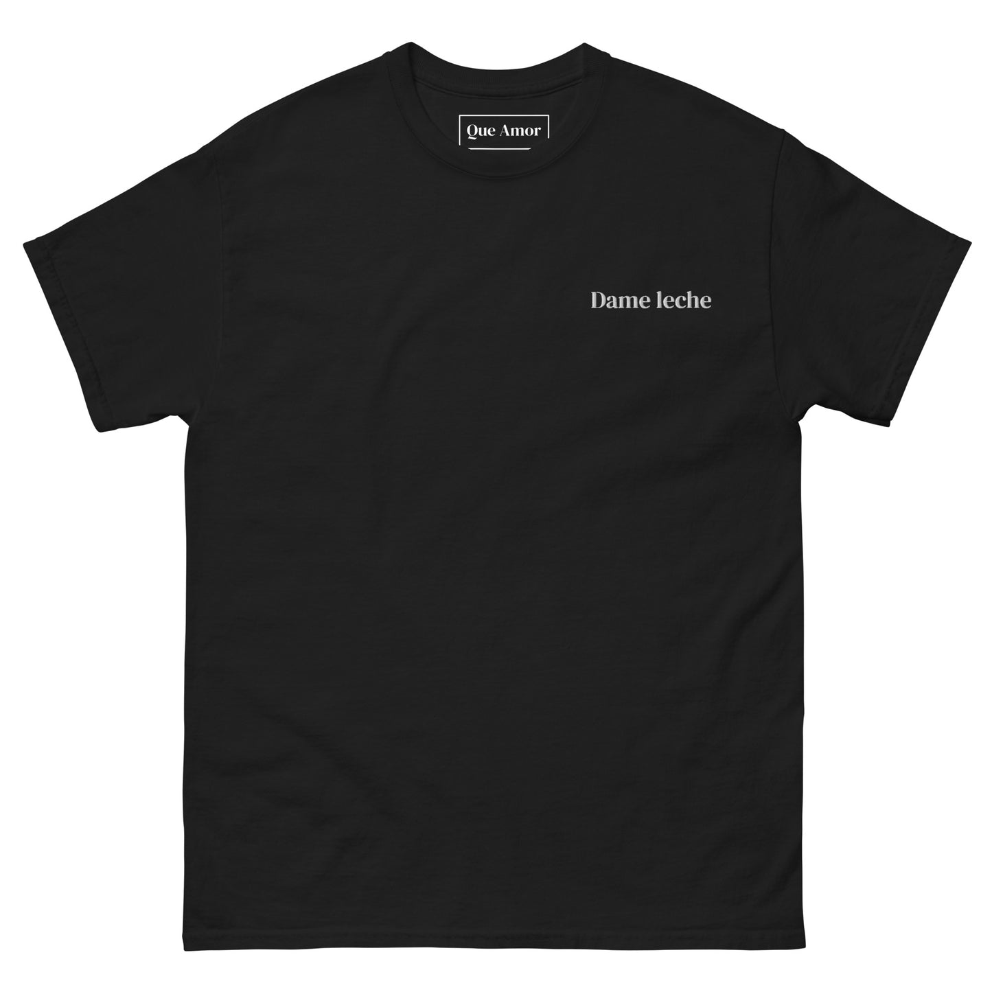 'Dame leche' - Men's classic tee | Que Amor