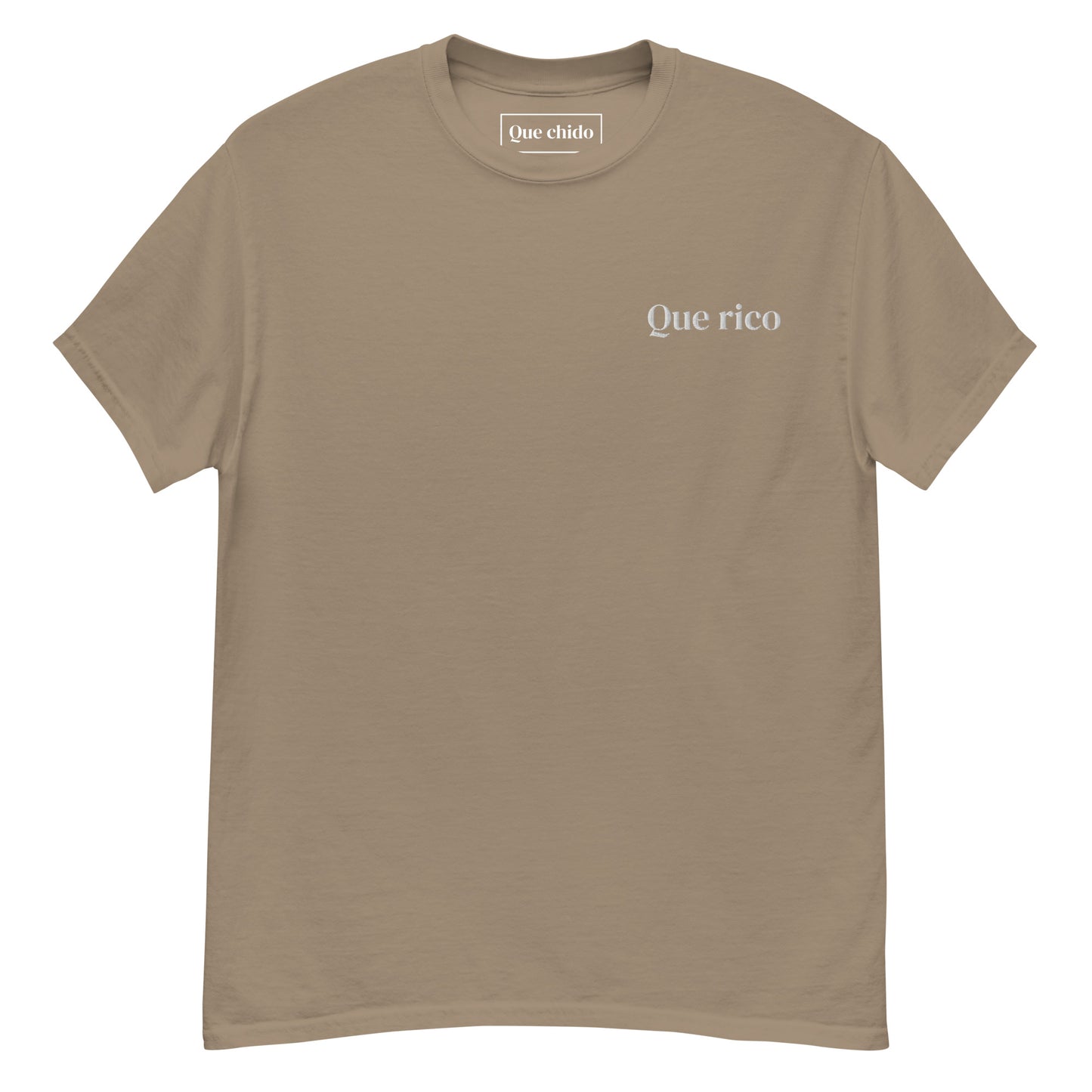 'Que rico' - Men's classic tee | Que Amor